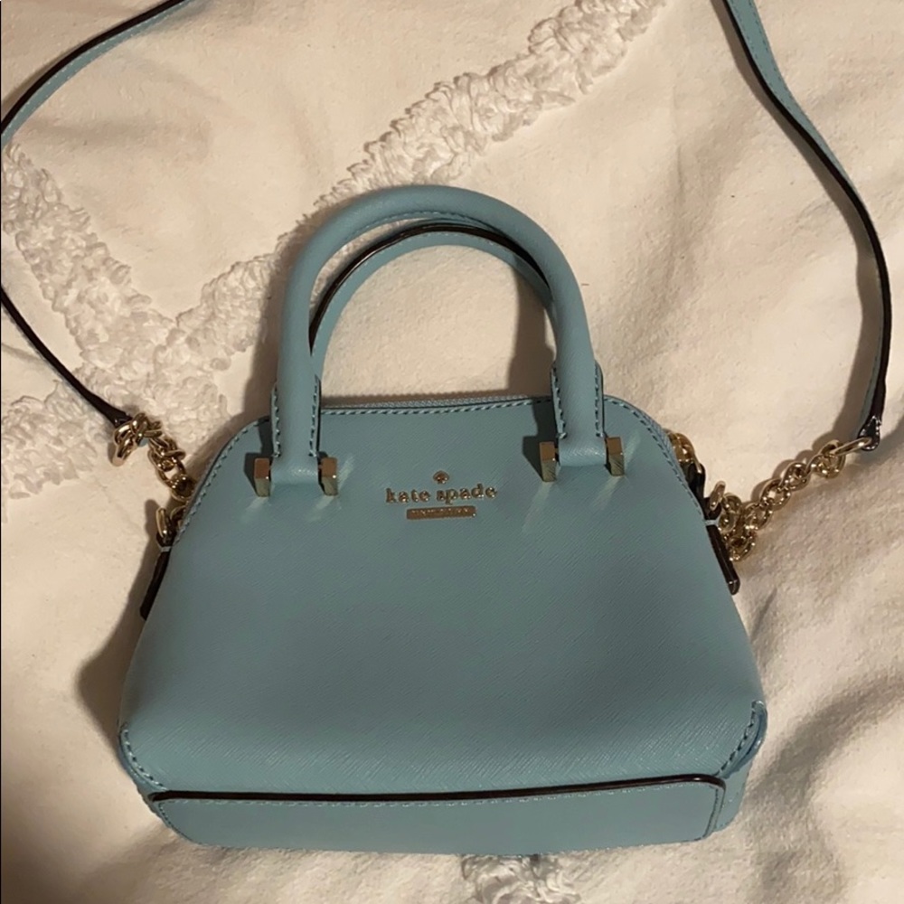 Kate Spade Blue Top Handle Crossbody